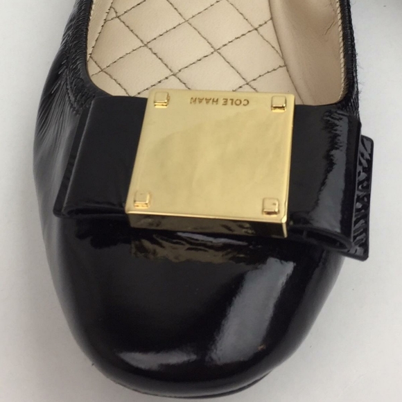 COLE HAAN Tali' Bow Ballet Flat sz 8 - Picture 12 of 13